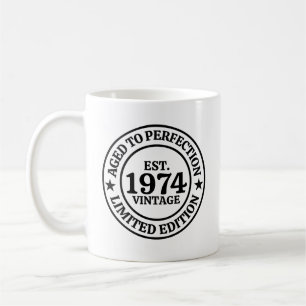 Custom 50th Birthday Coffee Mug