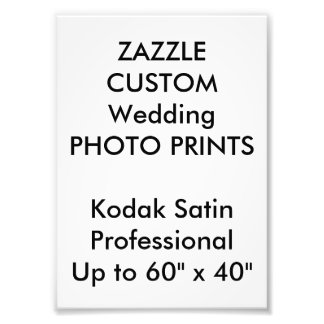 Custom 5" x 7" Professional Photo Prints