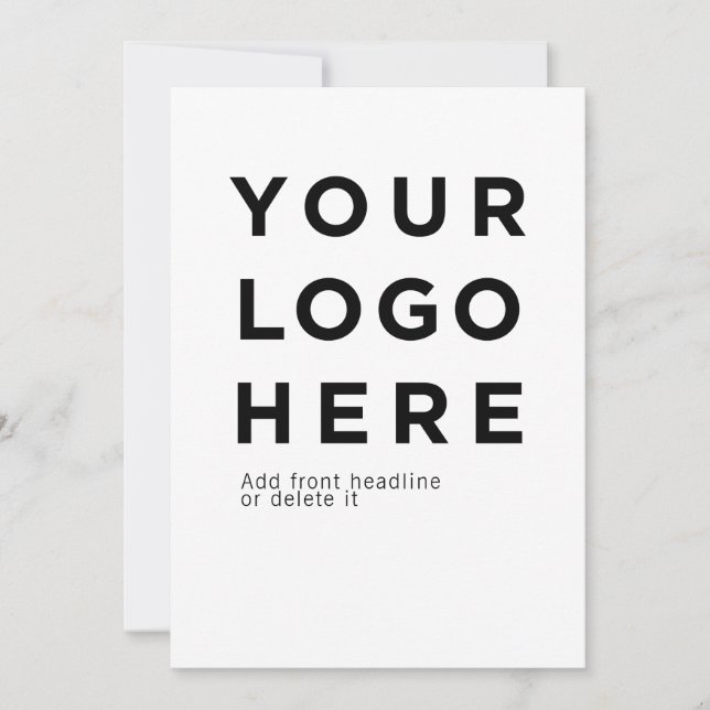 Custom 5x7 invitation (Front)