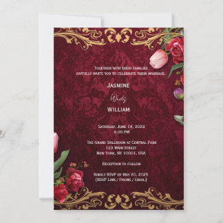 Custom 5x7 Matte Invitation Card