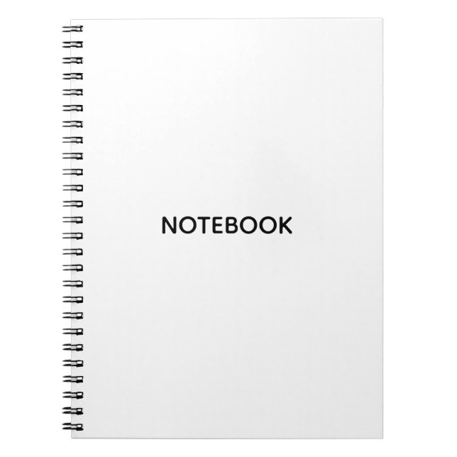 Custom | 6.5" x 8.75" Classic Notebook (Front)