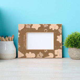 Custom 6" x 4" Landscape, FrameStyle: natural Etched Frames