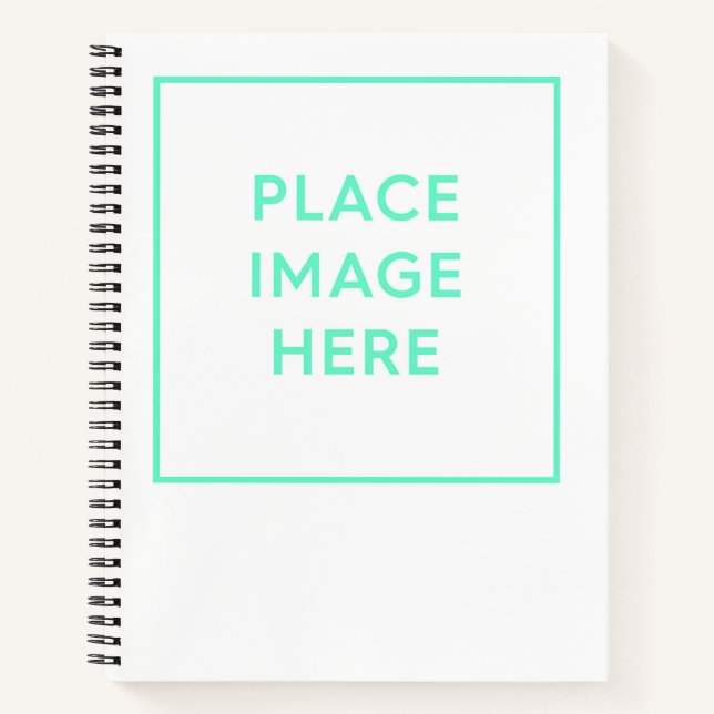 Custom 8.5" x 11" Spiral Notebook (Front)