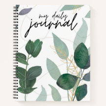 Custom 8.5" x 11" Spiral Notebook