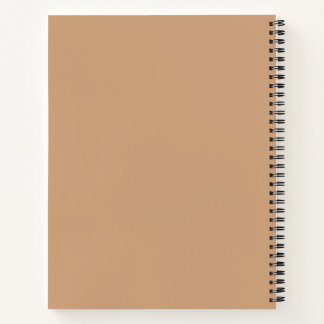 Custom 8.5" x 11" Spiral Notebook