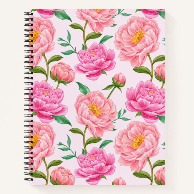 Custom 8.5" x 11" Spiral Notebook (Front)