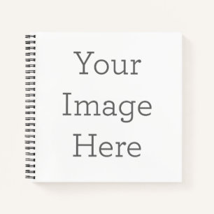 Custom 8.5" x 8.5" Harcover Spiral Notebook