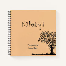 Custom 8.5" x 8.5" Spiral Sketchbook