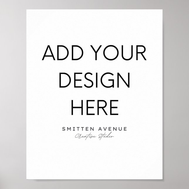 Custom 8x10 Poster (Matte) (Front)