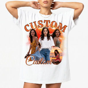 Custom 90s Bootleg Rap Photo Collage, 90s Vintage T-Shirt