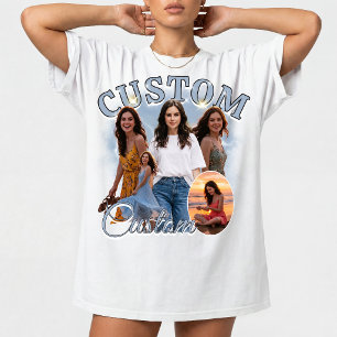 Custom 90s Bootleg Rap Photo Collage, 90s Vintage  T-Shirt