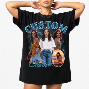 Custom 90s Bootleg Rap Photo Collage, 90s Vintage T-Shirt