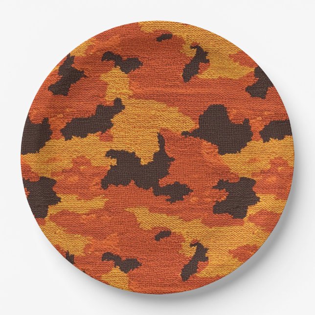 Custom 9" Round Wedding Paper Plates (Front)