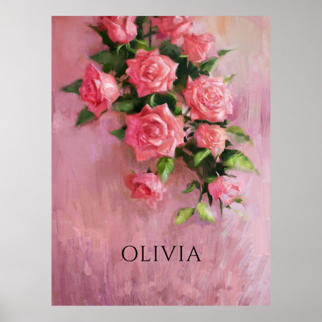 Custom A Dream in Shades of Pink Poster (Front)