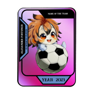 Custom a Sports Card Magnet