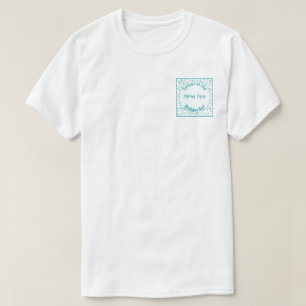 Custom Abstract Art Colour Splash Birthday Parents T-Shirt