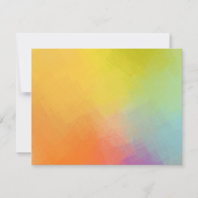 Custom Abstract Colourful Blank Elegant Template (Front)