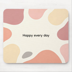 Custom abstract Morandi Modern Office Mouse Pad