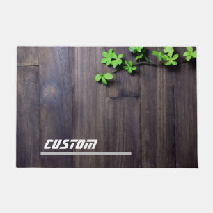 Custom Abstract wood colour Doormat