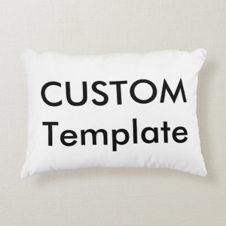 Custom Accent Pillow - Machine Washable Polyester