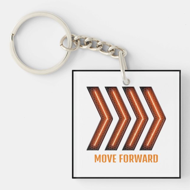 Custom Acrylic Keychain | Personalised Durable Key (Front)