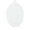 Custom Acrylic OVAL Christmas Tree Ornament Blank