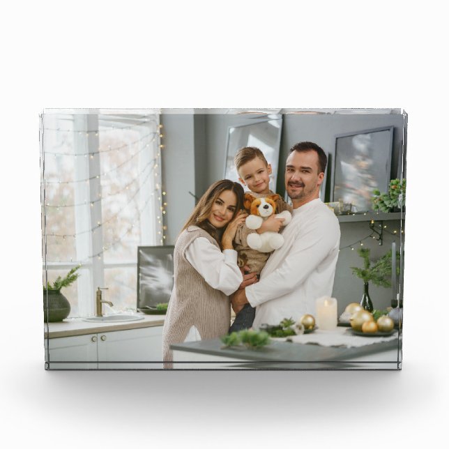 Custom Acrylic Photo Block Personalised Photo Gift (Front)