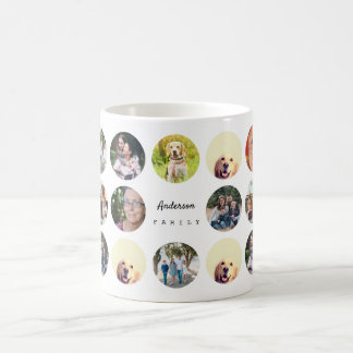 Custom Add Collage Photo Family Personalised Coffee Mug