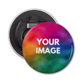 Custom Add Image Logo Personalise Template  Bottle Opener