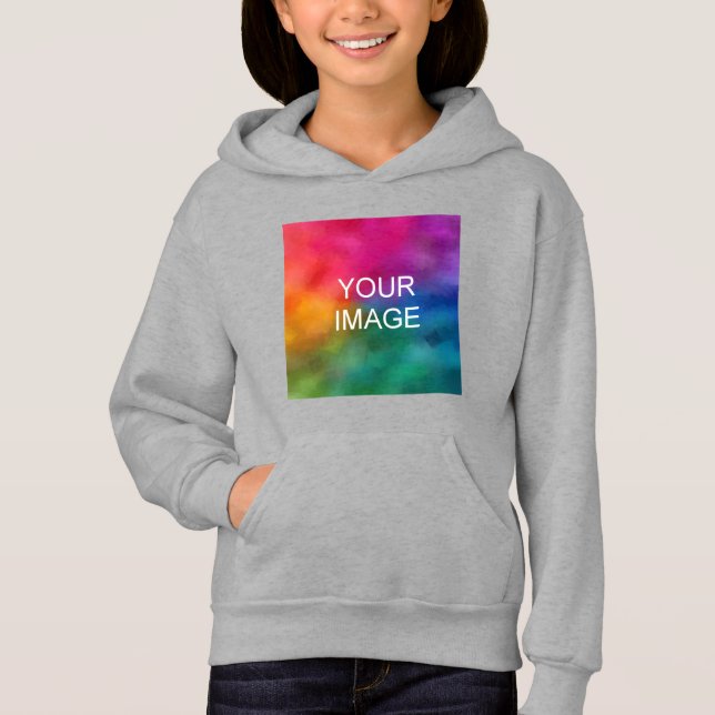 Custom Add Image Photo Template Girls Double Sided (Front)