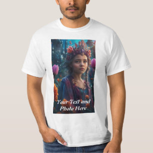 Custom, Add Photo and Text T-Shirt