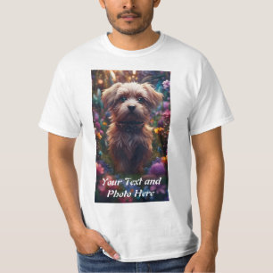 Custom, Add Photo and Text T-Shirt