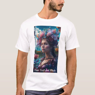Custom, Add Photo and Text T-Shirt