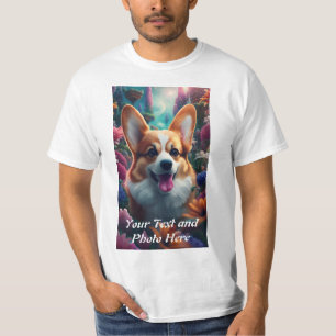 Custom, Add Photo and Text T-Shirt