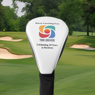 Custom Add Your Business Logo Company Marketing Golf Head Cover