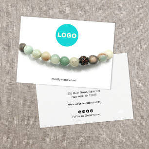 Custom Add Your Logo Bracelet Display Card