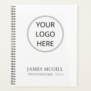 Custom Add Your Logo Minimalist Business Planner