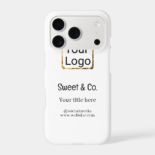 custom add your logo personalised company name pap