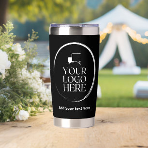 custom add your name photo text insulated tumbler