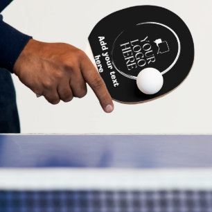 Custom Add Your Name Photo Text Ping Pong Paddle