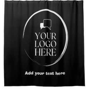 custom add your name photo text shower curtain