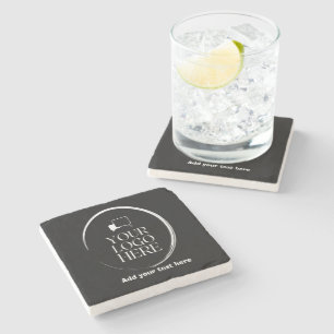 custom add your name photo text stone coaster