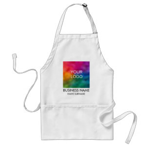 Custom Add Your Name Surname Business Company Logo Standard Apron