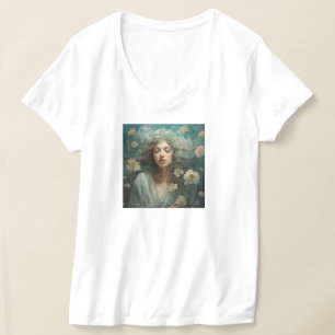 Custom (Add Your Own Photo and/or text) V-Neck T-Shirt