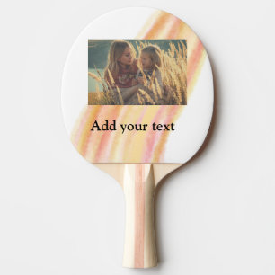 custom add your photo christmas personalised water ping pong paddle