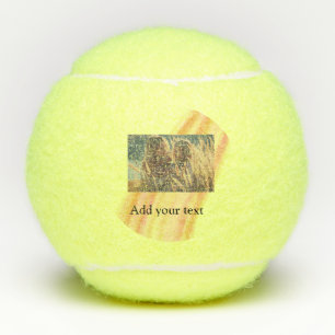 custom add your photo christmas personalized water tennis balls