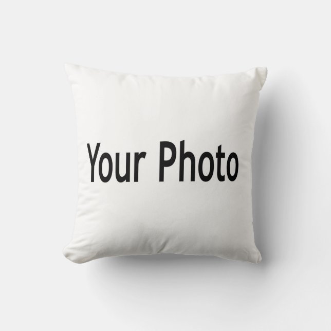 Custom  add your photo pillow (Front)