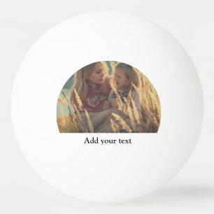 custom add your photo your text custom ping pong ball