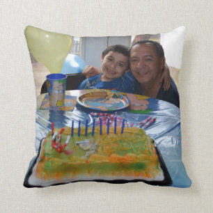 Custom Add Your Special Photo American MoJo Pillow