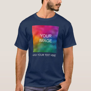 Custom Add Your Text Image Logo Photo Men's T-Shirt